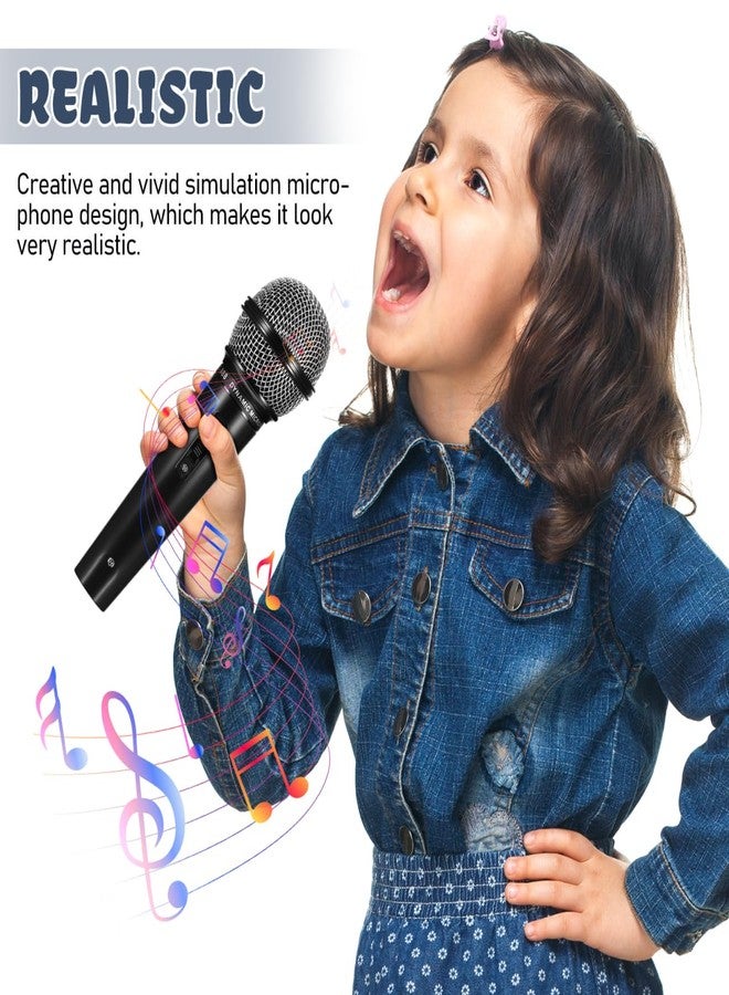 IMIKEYA Kids Microphone Prop: Pretend Microphone Toy Plastic Fake Microphones Prop Pretend Play Microphones for Kids Boys Girls Birthday Party Favors Halloween Costume - Image 5